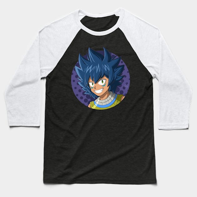 Laban from Beyblade Burst Turbo Baseball T-Shirt by Kaw_Dev